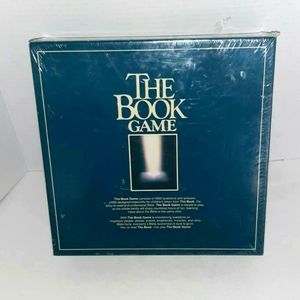 Vintage The Book Game (1984) Rare OOP Bible Based Trivia Board Game New Sealed
